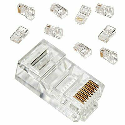 Ideal 85-345 RJ11 6P6C RS/FS Modular Plug 25/Pack