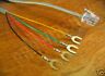 12 ft Spade to modular telephone cord replace old 4-prong to RJ11/14 6P4C