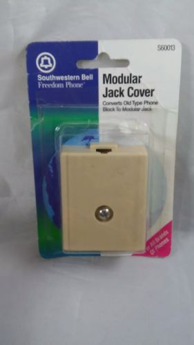 SOUTHWESTERN BELL  Modular Jack Covers S60013 Tan FREE US SHIPPING!