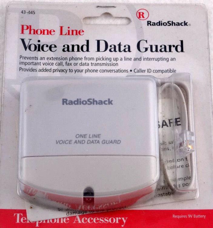 RadioShack 43-445 Line Restrictor Voice and Data Guard Brand New Free Shipping