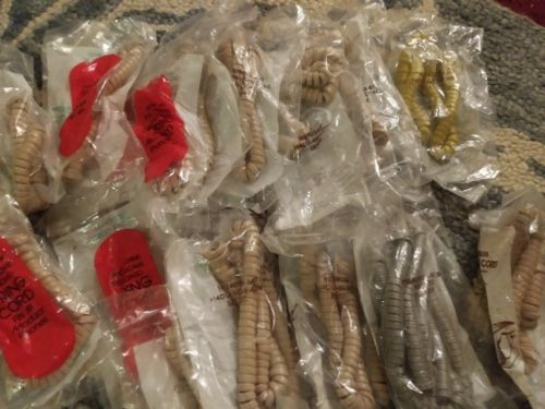 Bell Western Electric LONG ROTARY TouchTone PHONE SPRING CORDs lineman phone LOT