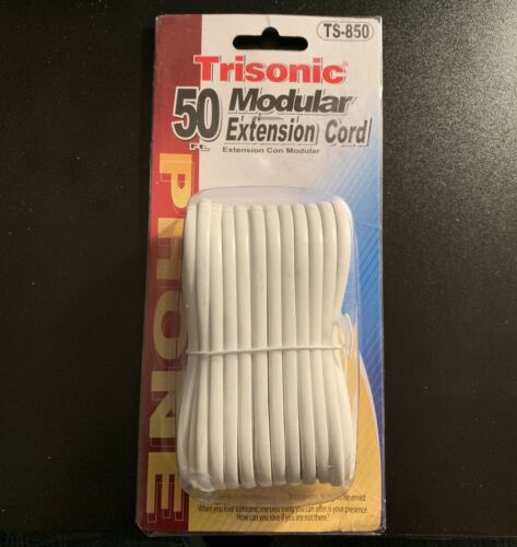 Trisonic 50 ft Phone Extension Cord