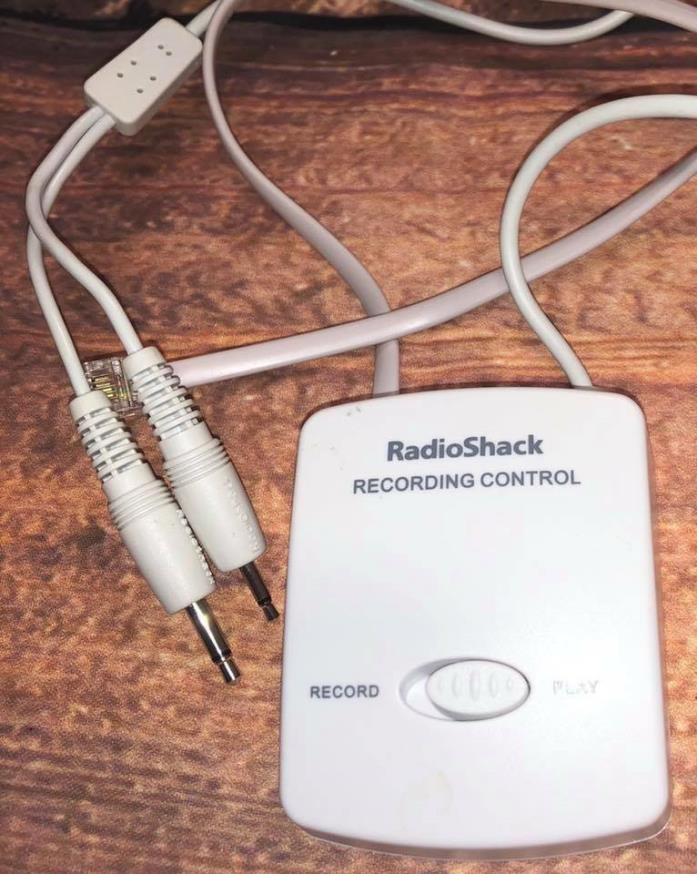 Radio Shack Recording Control Record Play