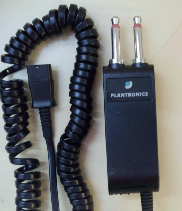 Plantronics P10 Prong Plug Headset Adapter
