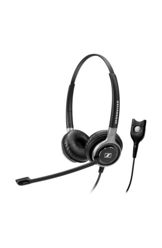 Sennheiser SC 660 Binaural Headset ec&o HS ED bad mic please read  parts as is