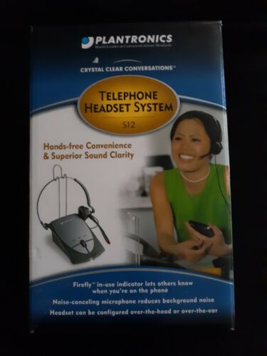 Plantronics S12 Gray/Silver Headband Headsets