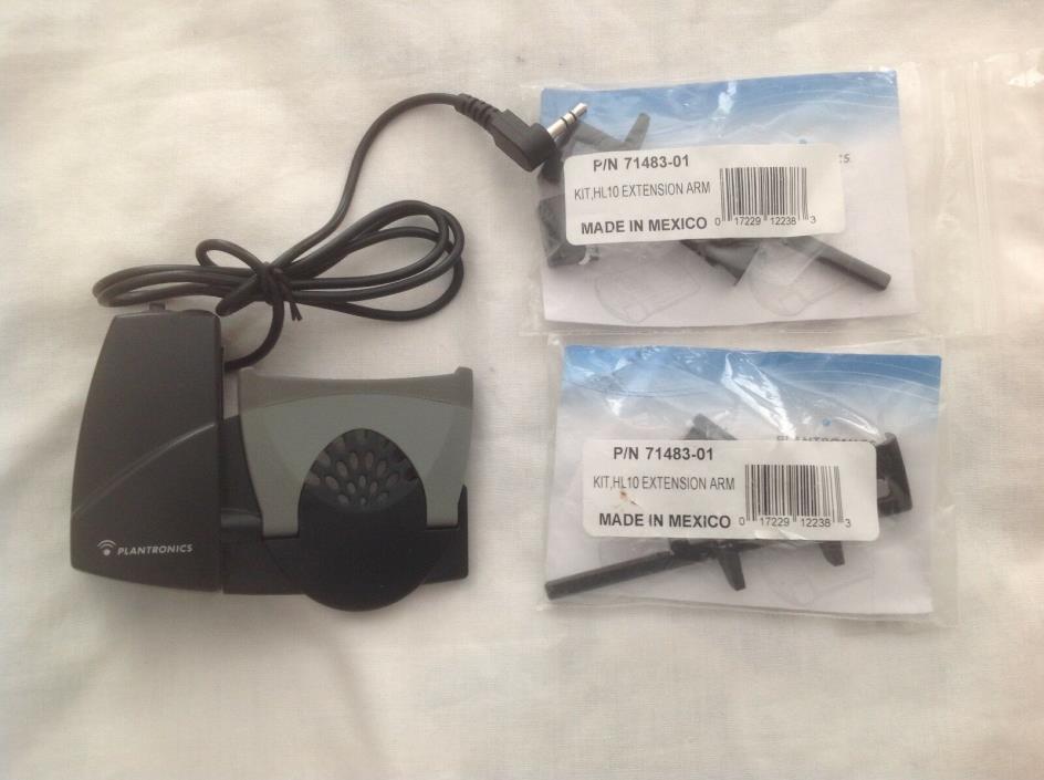 Plantronics HL10 Handset Lifter and 2 Accessory Kits (Extension Arm)