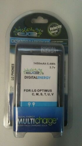Digital Energy LG Optimus Li-ion Battery Desktop Charger