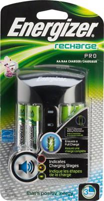 NEW Energizer ProCharger for AA & AAA batteries Includes 4AA NiMh Batteries