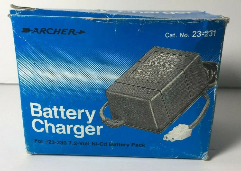 Vintage  Archer Battery Charger  No. 23-231 NOS