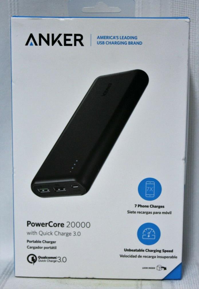 Anker PowerCore 20000 with Quick Charge 3.0 Portable Charger