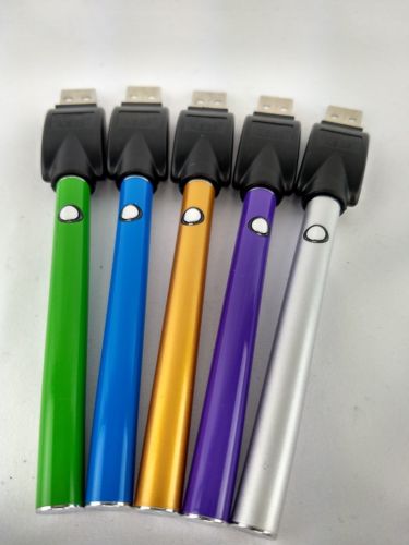 5 x Pen Battery w button 5 x USB Charger 510 Thread O Pen black silver USA