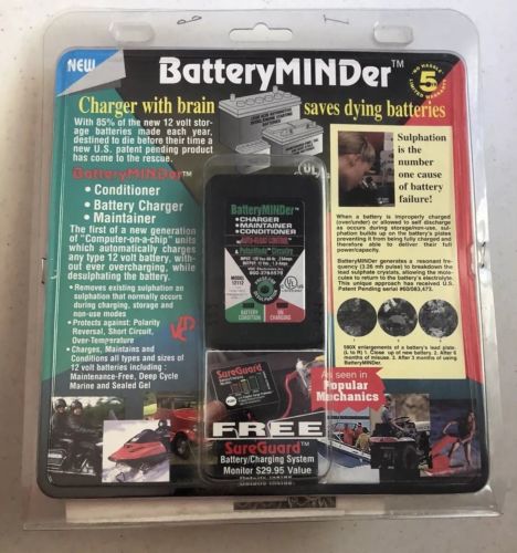 Battery Minder Charger Maintainer Conditioner 12 Volt 12112 Desulphation New