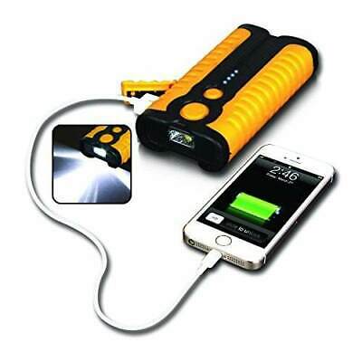 Pilot Electronics CA-9803YL Water and Shock Resistant Powerbank with Flashlight