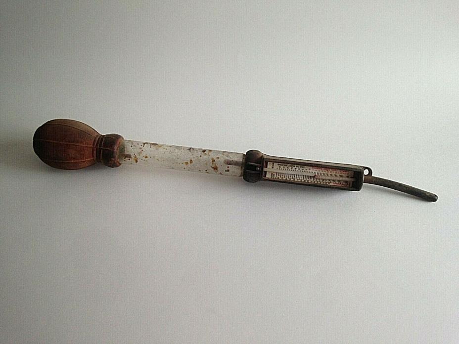 VINTAGE G.M. MFG. & INSTRUMENT Tester Not Working Rustic Decor 15.5