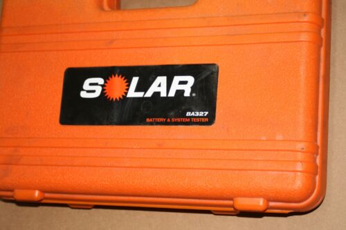 Solar (BA327) 20-2000 CCA - Electronic Battery and System Tester with Printer