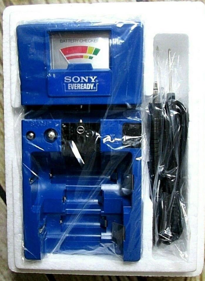 VINTAGE SONY EVEREADY BATTERY TESTER BC-881 NEW OLD STOCK IN BOX
