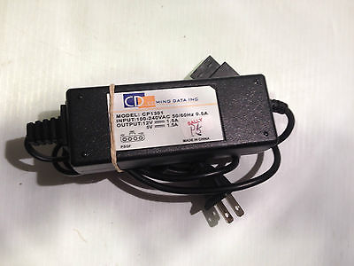 Original CD Coming Data AC Adapter CP1301 Outout 12V/5V -1.5A                #P5