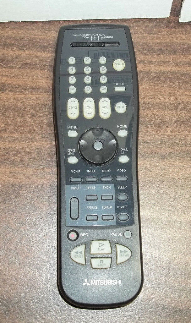 MITSUBISHI EUR7616Z1A TV UNIVERSAL REMOTE WS-48511 WS-55511 WS-55711 WS-65511