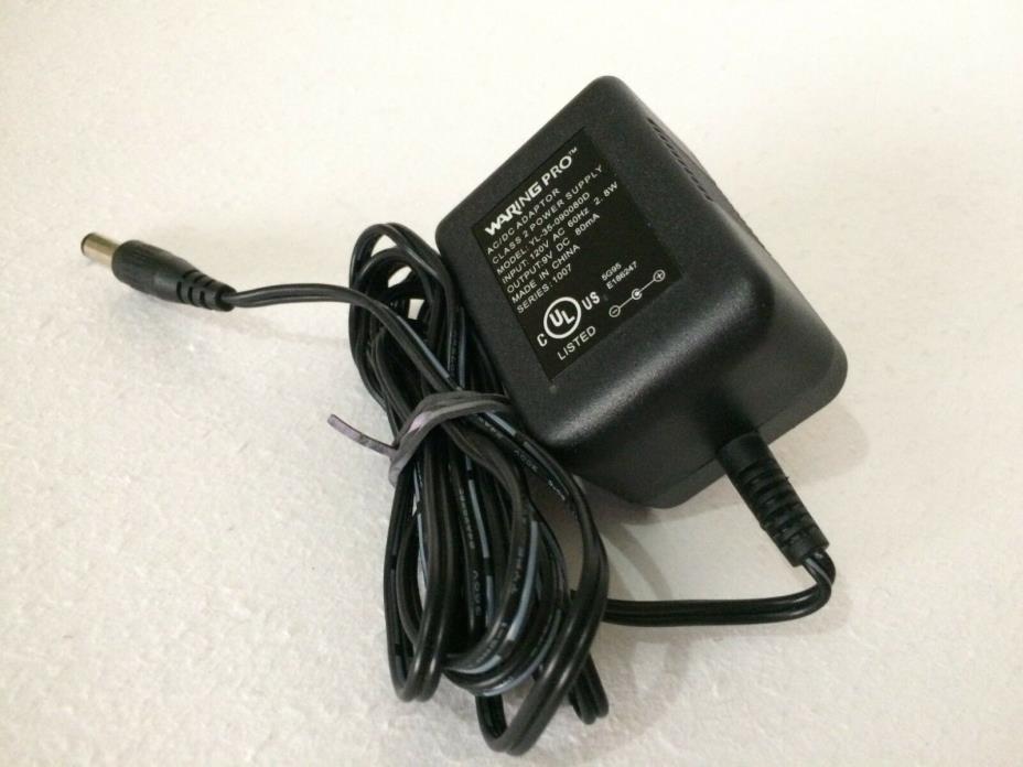 Waring Pro YL-35-090080D AC Adaptor Power Cord Cable Waring Pro Wine Opener