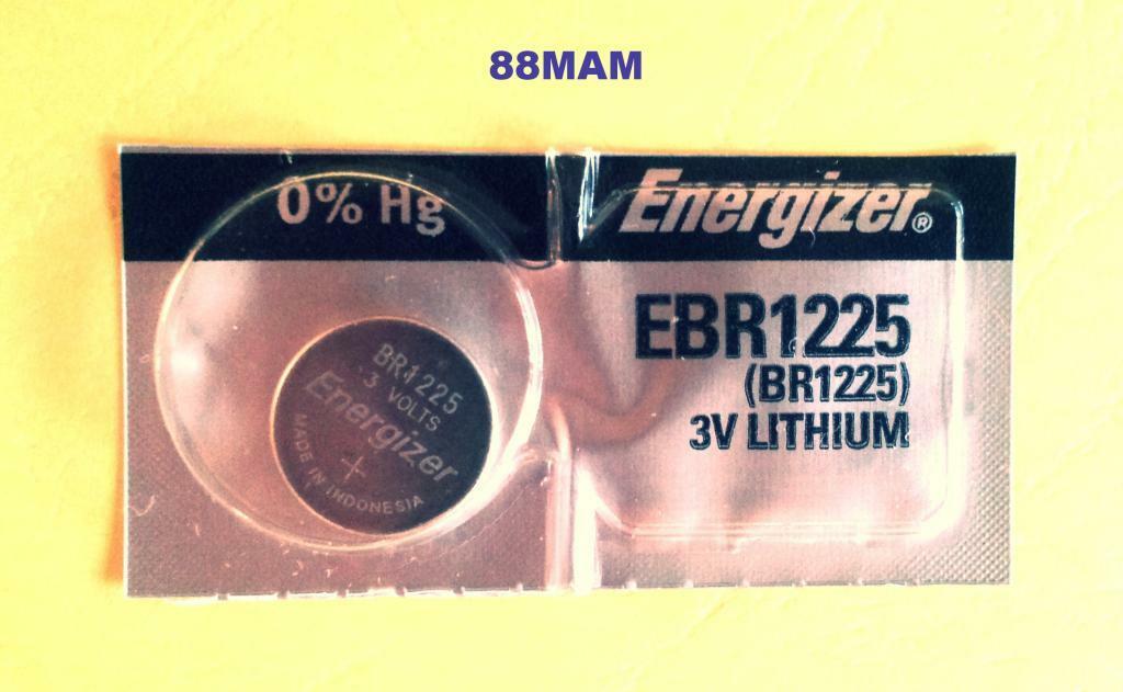 Energizer Lithium Battery CR1225 1225  EBR1225 3V