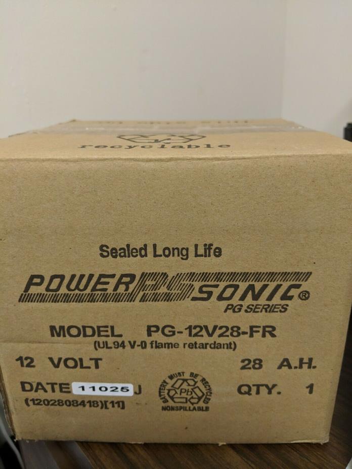 REPLACEMENT BATTERY-POWER SONIC PG-12V28 FR