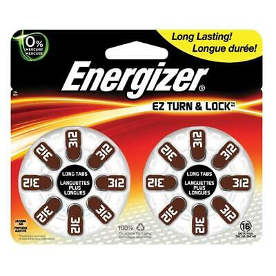 Energizer EZ Turn Hearing Aid Battery - AZ312DP-16