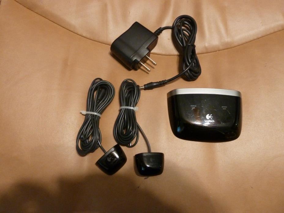 Logitech Harmony 900 IR Blaster 815-000055 + 2 IR Receivers + Power Supply