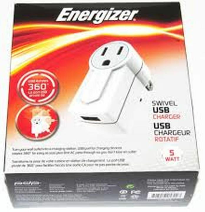 Energizer Swivel USB Charger