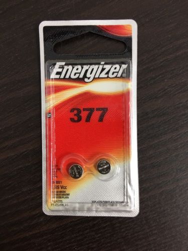 2X -Energizer 377 Batteries 2 Pk Total 4 Batteries