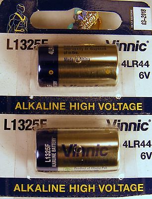 L1325  VINNIC 6V ALKALINE BATTERY 4LR44 and others