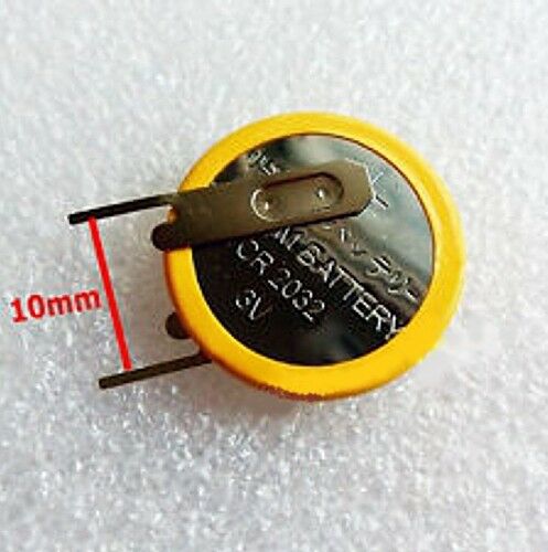1 - CR2032 3V Lithium Battery with Solder Tabs - Free Shipping - L@@K