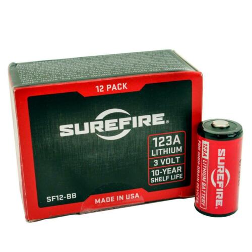 12 SF123A Batteries,Boxed