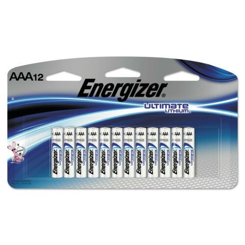 Lot of 48--4x12-pack Energizer Ultimate Lithium AAA batteries 48 pcs total