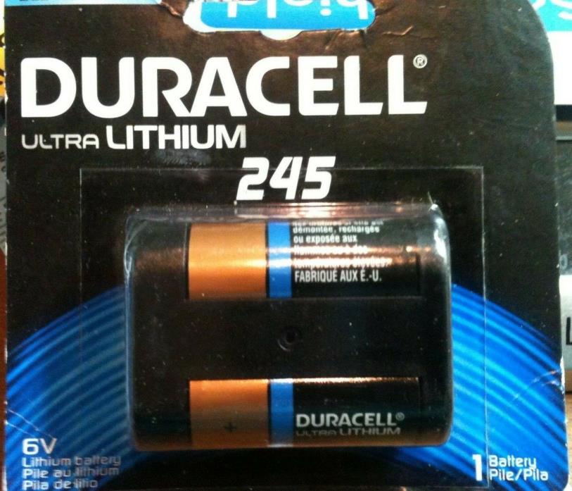 Duracell Ultra Lithium 245 expiration March 2026