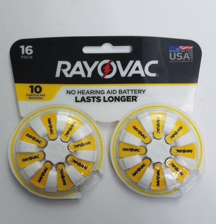 Rayovac Hearing Aid Batteries Size 10 16 Pack Best Buy By November 2021
