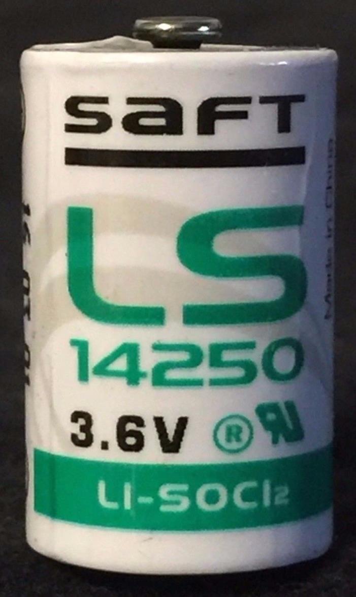 Brand New Saft LS14250 3.6V 1/2AA 1200mAh Lithium Battery, GE Simon XT, 2018