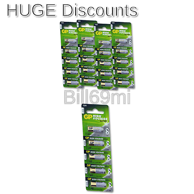 A23 12V Alkaline 23-A replacement battery 23AE GP - 20 Pack