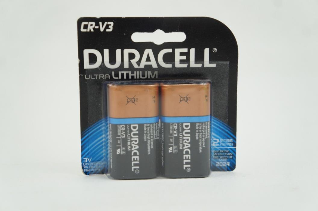 DURACELL CR-3V Lithium Battery 2-pack