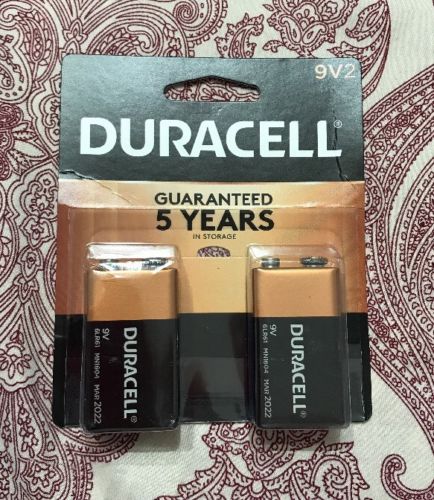 9V Duracell Batteries