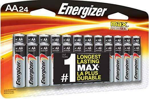 Energizer MAX Premium Alkaline Multipurpose Long-lasting AA Batteries 24 Count