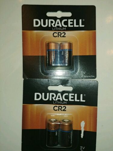 4ct Duracell CR2 Lithium Battery