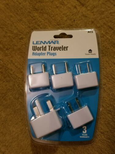 LENMAR AC5 World Travel AC Power Plug Adapters