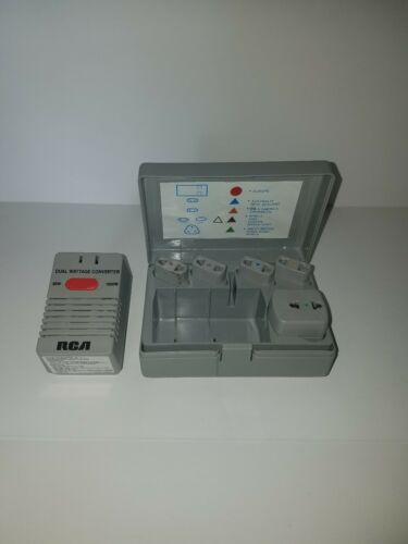 RCA Dual Wattage Foreign Voltage Adapter 50 Watts/1600 Watts Model AH260R
