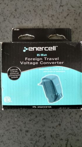 85 Watt foreign travel voltage converter, brand new in box