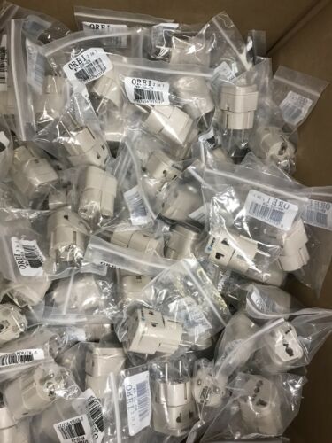 5 - OREI European Plug Adapters Schuko Type E/F for Germany France Europe Russia