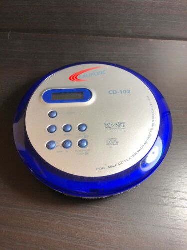 Califone CD-102 Portable CD Player w/ Advanced Anti Shock System...TESTED
