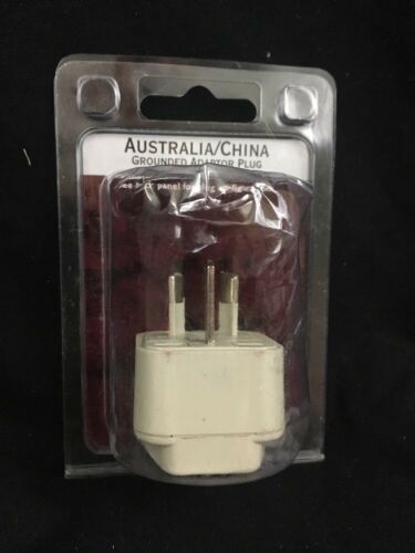 Voltage Valet Australia China Grounded Adapter Plug - GUC - New 10 Modifications