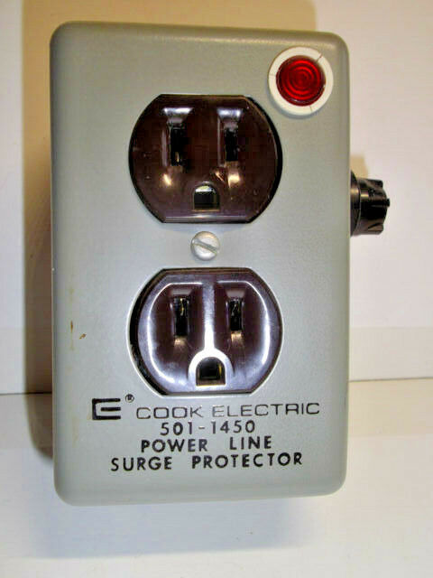 Cook Electric 501-1450 power line  Electric Surge Protector AC Outlet 120