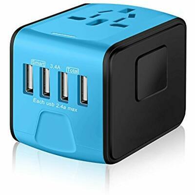 Universal Travel Power Adapter With Smart High Speed A Xusb Wall Charger Ac Gift